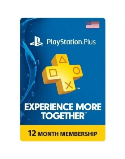 PS PLUS 365 дней 12 месяцев (США)