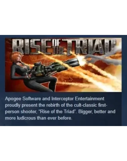 Rise of the Triad АВТОДОСТАВКА STEAM РОССИЯ