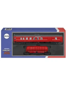 Пожарный поезд для игры Minecraft