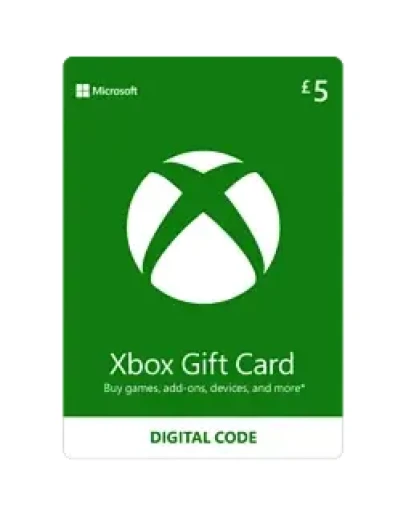 Xbox Microsoft Gift Card 5 GBP (UK) + ПОДАРОК