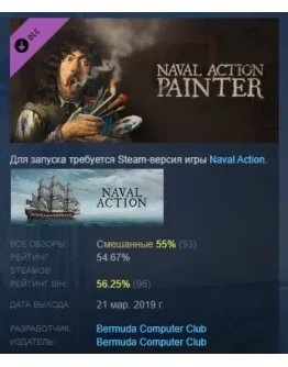 Naval Action - Painter DLC STEAM GIFT РОССИЯ
