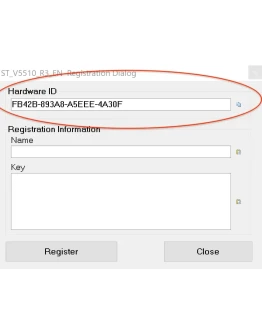 Сервисный инструмент Canon V5510
