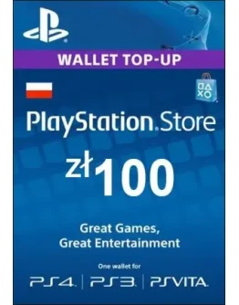 (PL) Карта оплаты 100 PLN (Польша)