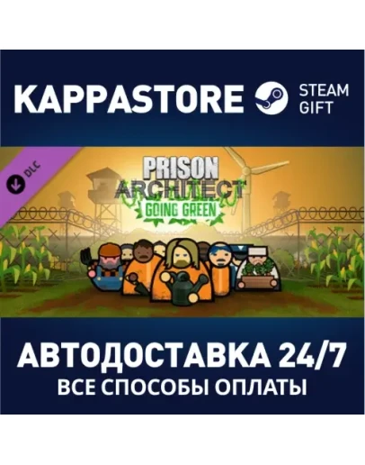Prison Architect - Going Green DLC Steam Gift Россия