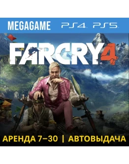 Far Cry 4 (PS4/PS5/RUS) Аренда 7 дней