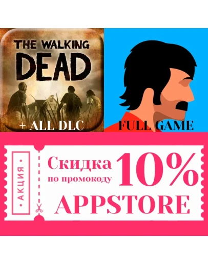 Walking Dead FULL + The Silent Age FULL ios iPhone