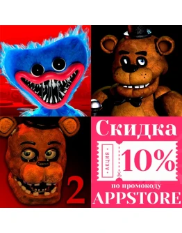 Poppy Playtime + Five Nights at Freddy iPhone ios