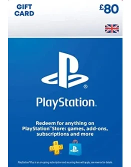 Playstation Network PSN 80 (UK) - без комиссии Playstation Network PSN 80 (UK) - без комиссии
