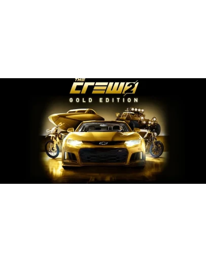 THE CREW 2 Gold Edition XBOX ONE & SERIES THE CREW 2 Gold Edition XBOX ONE & SERIES