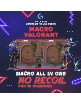 Valorant Macro No Recoil 10 в 1 Мышь Logitech Valorant Macro No Recoil 10 в 1 Мышь Logitech