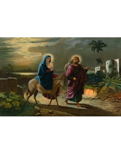 Бегство в Египет_001(209х136см)