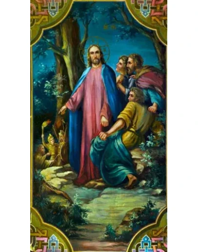 В Гефсиманском саду_001(137х251см)