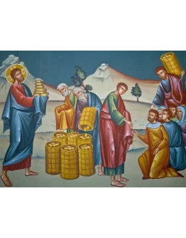 Насыщение хлебами_001(100х73см)