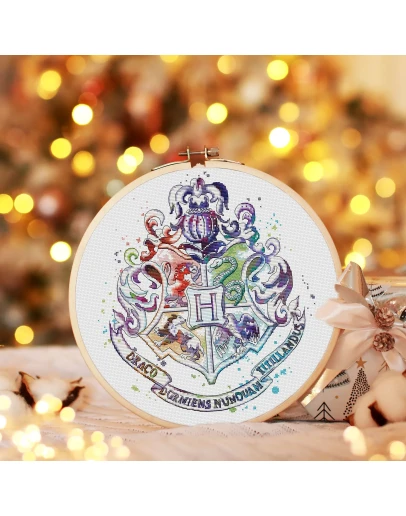 Эксклюз. схема для выш-и крестом Не щекочи спящ дракон