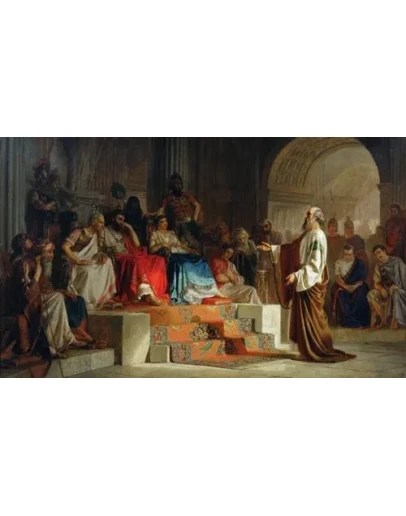 Суд над ап. Павлом_001(67х40см)