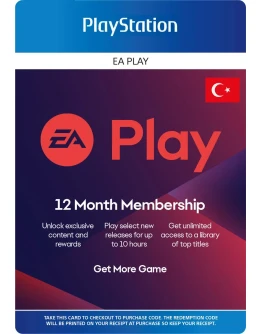 EA Play 12 месяцев PS Store Турция