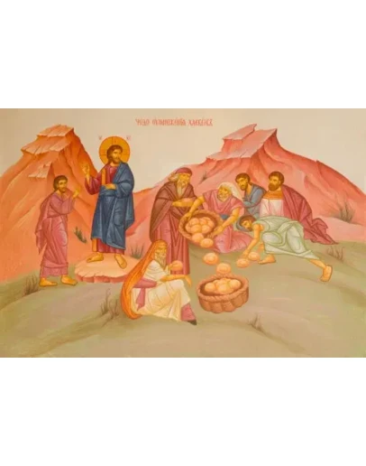 Чудо умножения хлебов_001(213х145см)