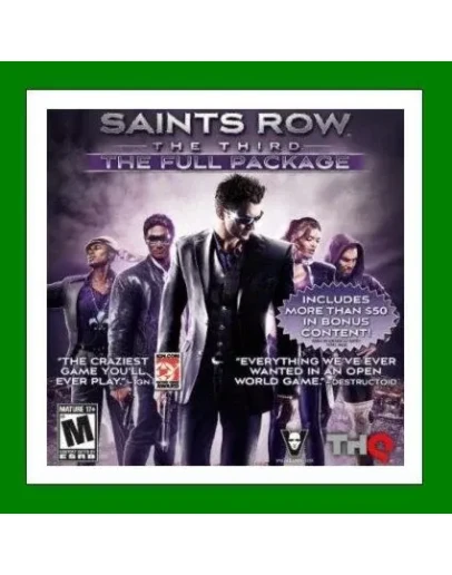Saints Row: The Third The Full PackageSteamOnline