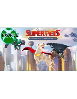 DC лига Суперпитомцы Приключения Крипто и Туза Xbox One