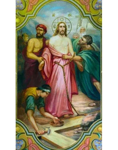 Иисуса лишают одежды_002(155х269см)