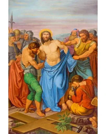 Иисуса лишают одежды_003(57х87см)
