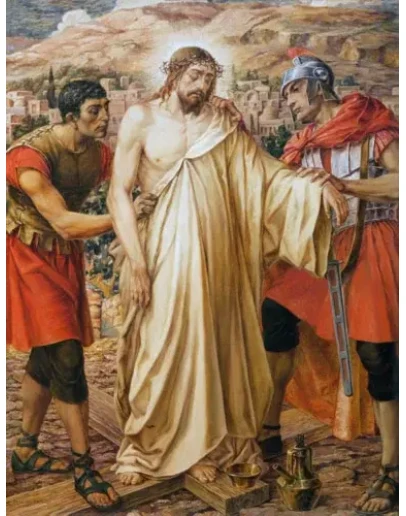 Иисуса лишают одежды_004(91х119см)