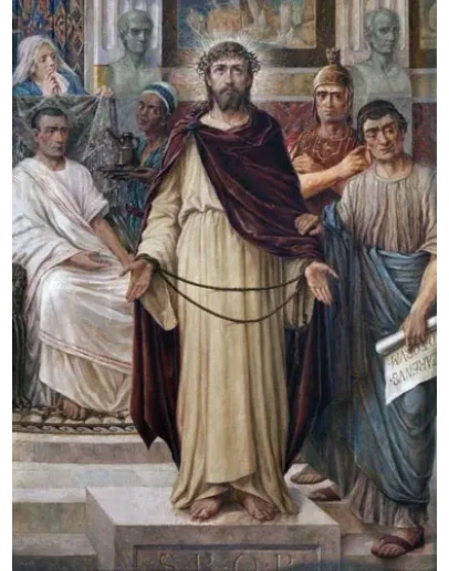 Иисуса приговаривают к смерти_002(93х125см)