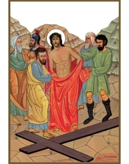 010-Иисуса лишают одежды(108х158см)слои