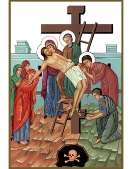 013-Иисуса снимают с Креста(108х158см)слои