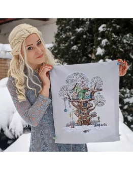 Эксклюзив. схема для вышивки крестом 