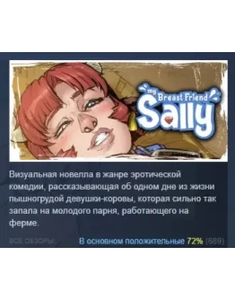 My Breast Friend Sally АВТОДОСТАВКА STEAM GIFT РОССИЯ