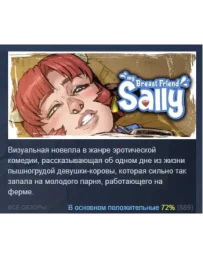 My Breast Friend Sally АВТОДОСТАВКА STEAM GIFT РОССИЯ