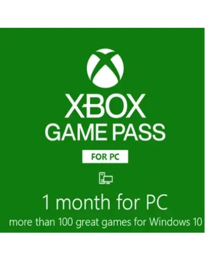 XBOX GAME PASS 1 (ПК) МЕСЯЦ (PC/ПРОДЛЕНИЕ) КЛЮЧ