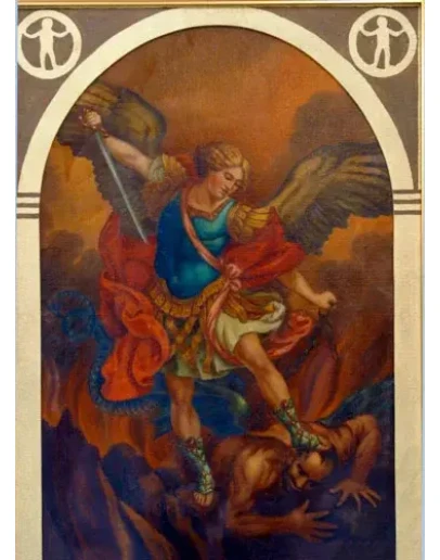 Михаил, архистратиг_057(69х95см)