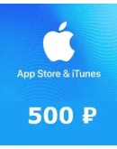 AppStore iTUNES 500 - 10000 РУБ карта пополнения RUR