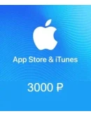 AppStore iTUNES 500 - 10000 РУБ карта пополнения RUR