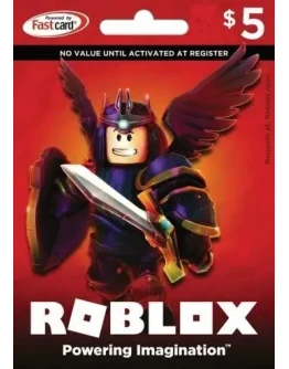 Roblox Gift Card 5 USD 400 Робуксов Ключ США +