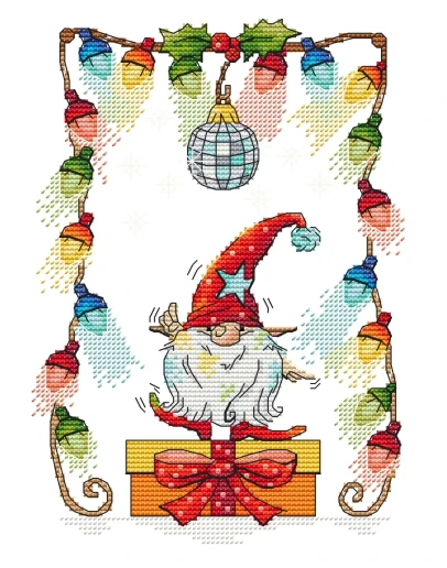 Эксклюзив. схема для вышивки крестом Электрик