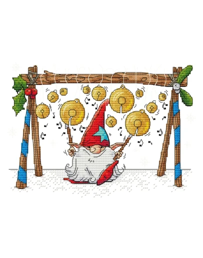 Эксклюзив. схема для вышивки крестом Диджей