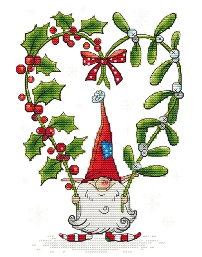 Эксклюзив. схема для вышивки крестом Сваха