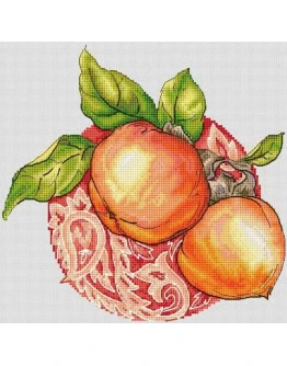 Эксклюзив. схема для вышивки крестом Хурма