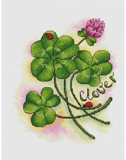 Эксклюзив. схема для вышивки крестом УМНБ На удачу!