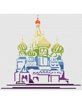 Эксклюзив. схема для вышивки крестом Собор