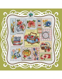 Эксклюзив. схема для вышивки крестом Сокровища выш 5