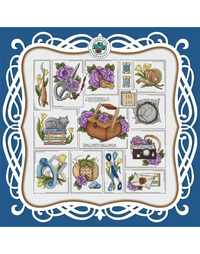 Эксклюзив. схема для вышивки крестом Сокровища выш 9