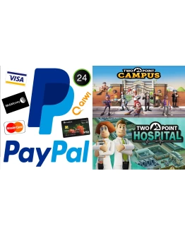 Two Point Campus+ВСЕ DLC+Two Point Hospital STEAM Two Point Campus+ВСЕ DLC+Two Point Hospital STEAM