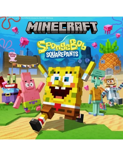 Minecraft SpongeBob SquarePants XBOX КЛЮЧ