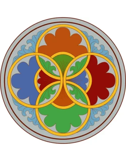 Орнамент_0016(100х100см)