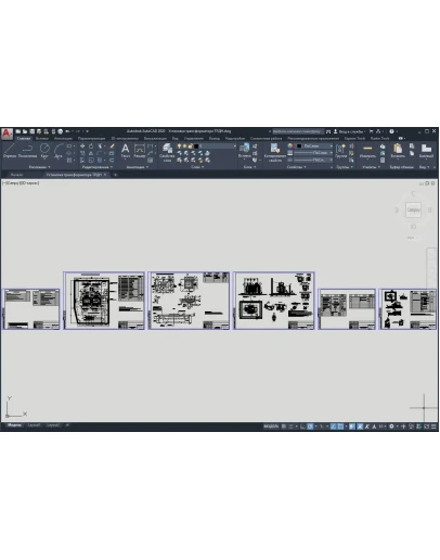Установка трансформатора ТРДН