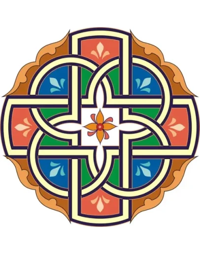 Орнамент_0123(100х100см)